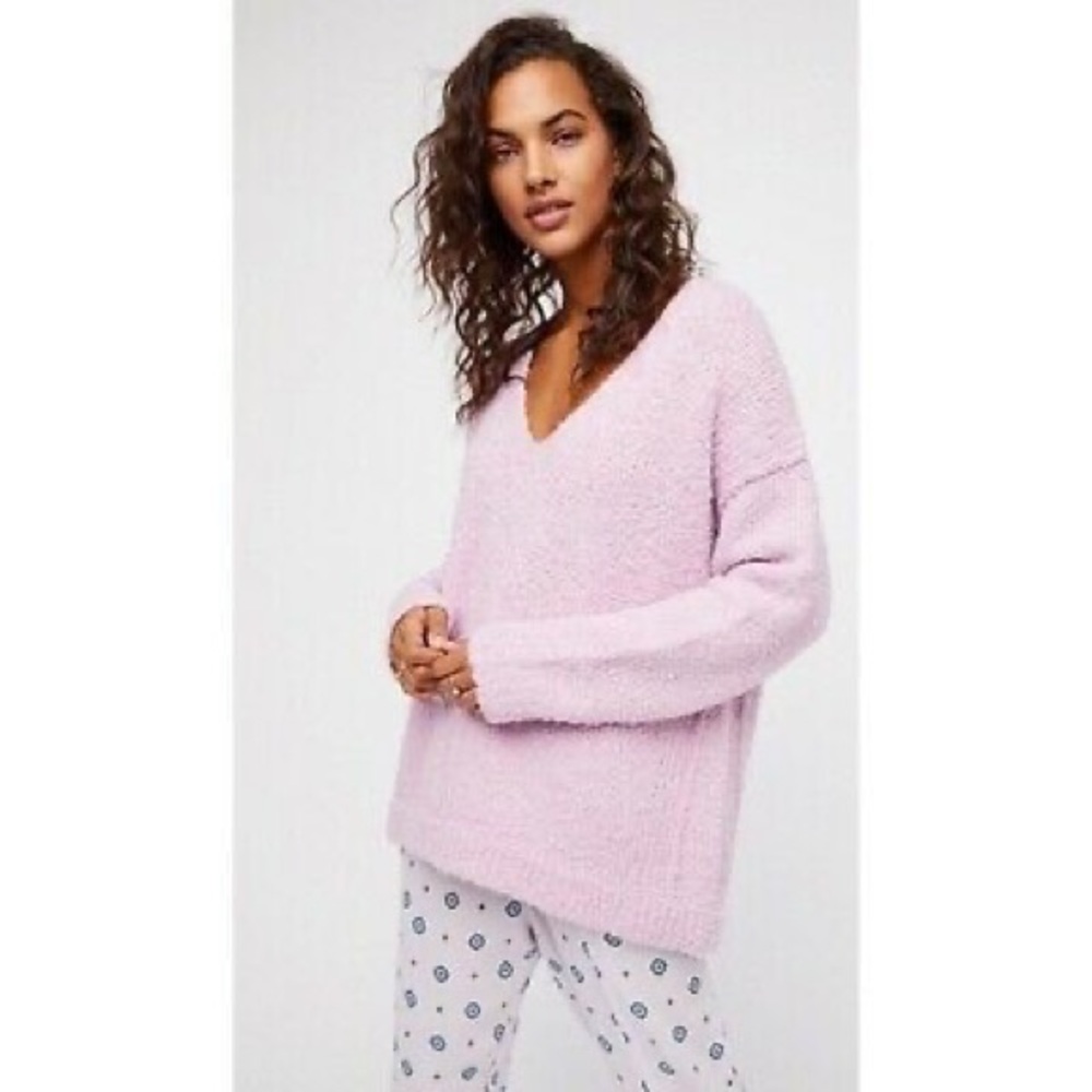 🎉HP⭐️Free People Lofty V-Neck Sweater - Picture 5 of 11